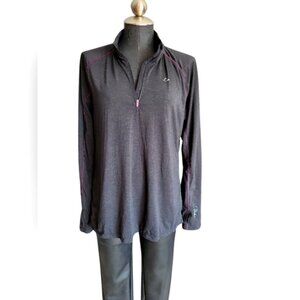 Merino Wool Blend Long Sleeve Top Paradox Gray Women's Sz XL